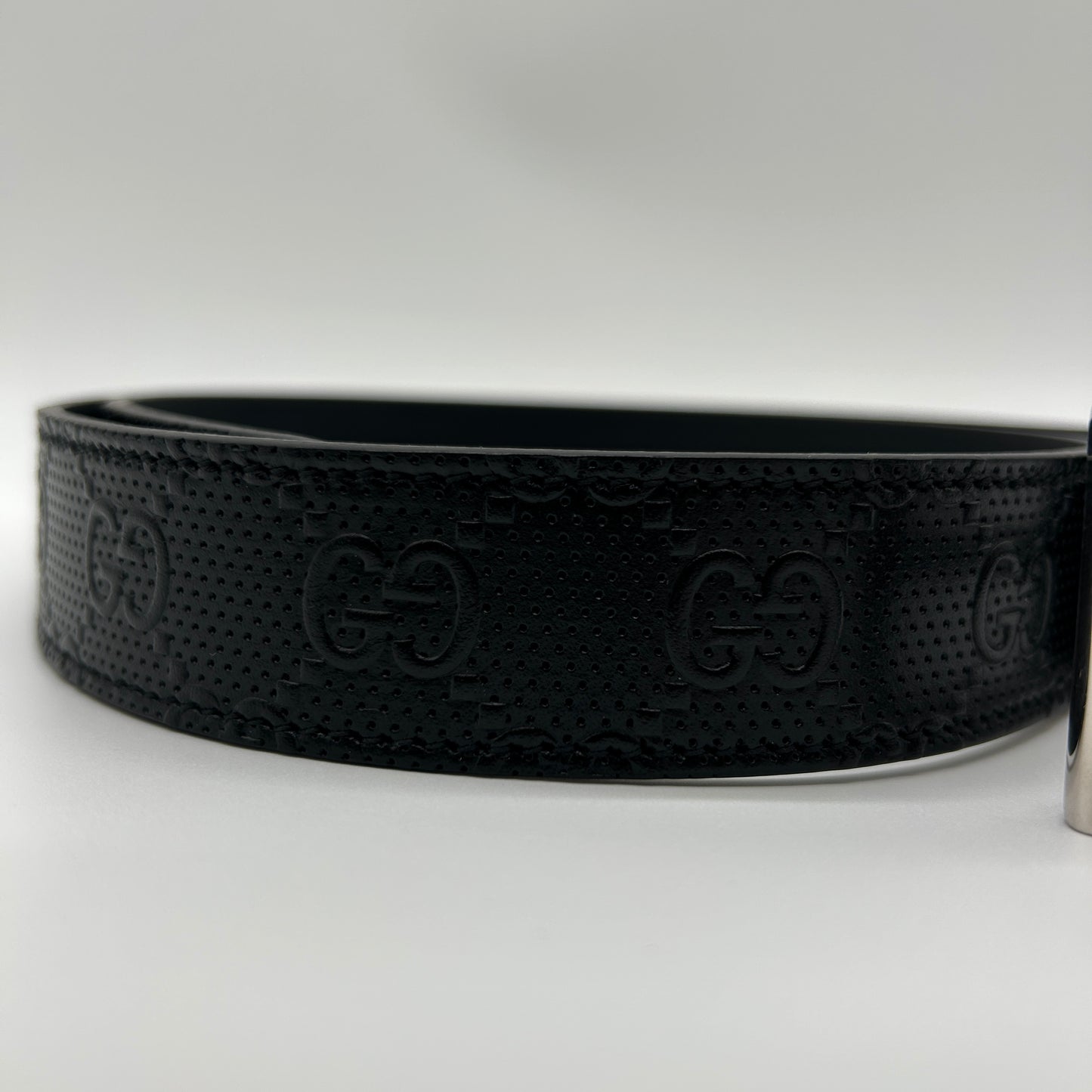 Gucci GG Leder Gürtel 80cm
