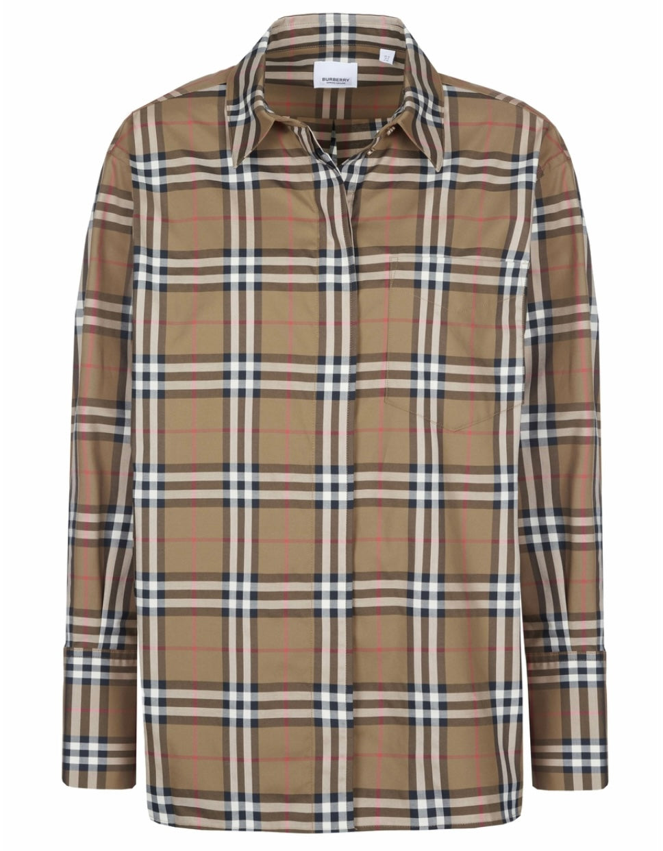 Burberry Hemd Beige Gr. L