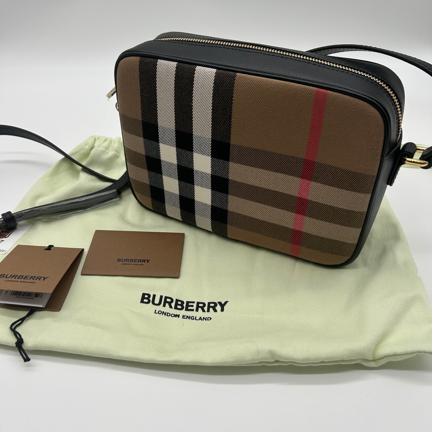 Burberry Umhängetasche mit Karo-Muster