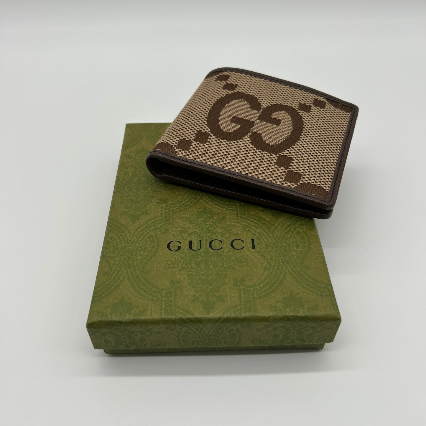 Gucci Jumbo GG Canvas Geldbörse