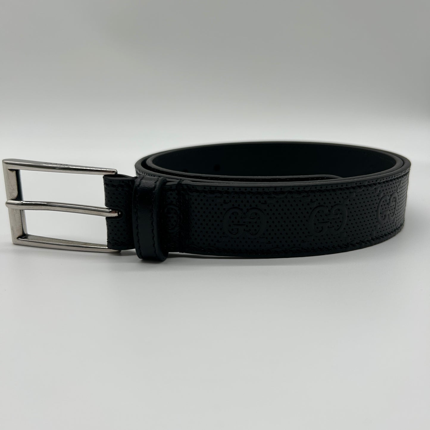 Gucci GG Leder Gürtel 80cm