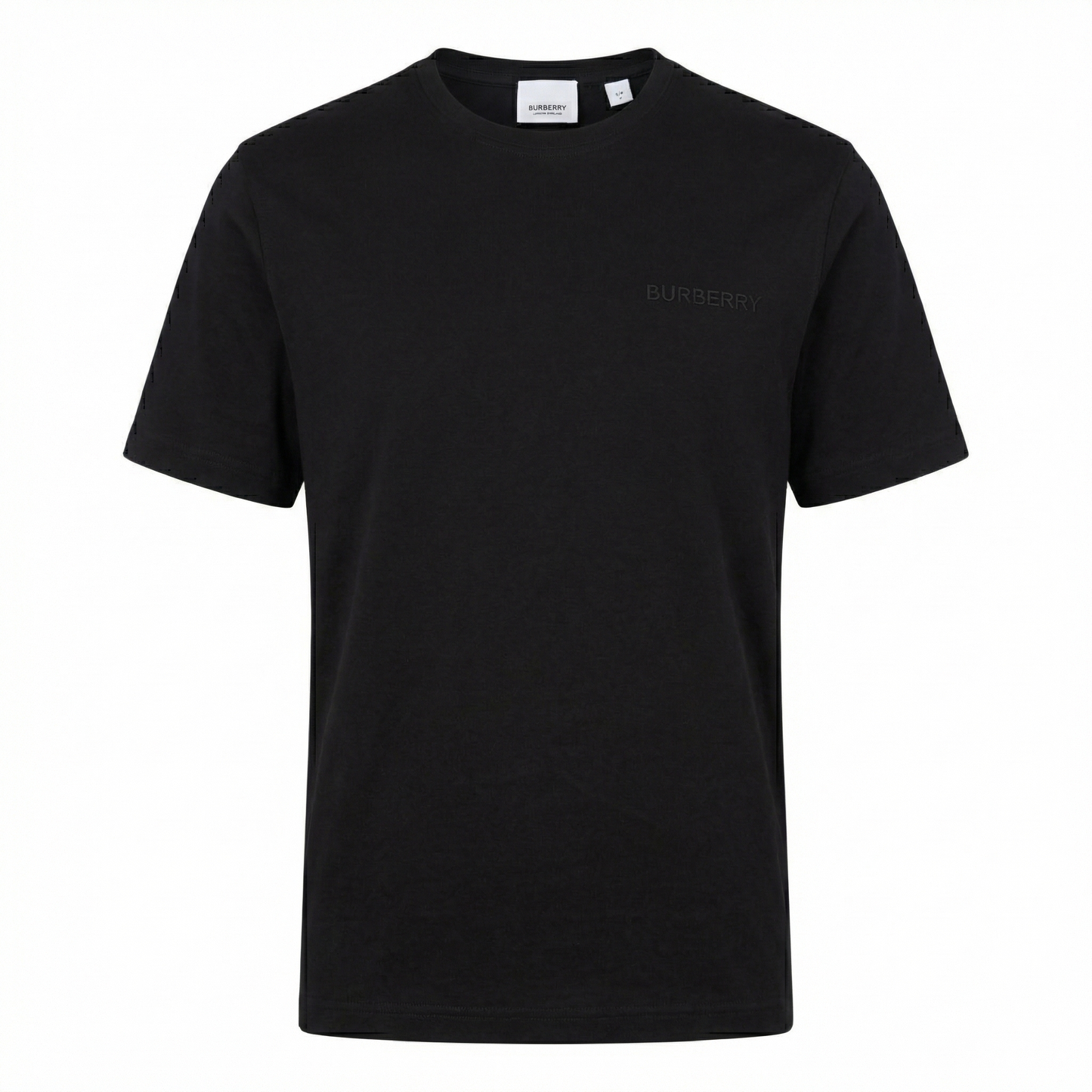T-Shirt mit einfarbigem Burberry-Logo