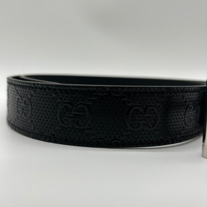 Gucci GG Leder Gürtel 80cm