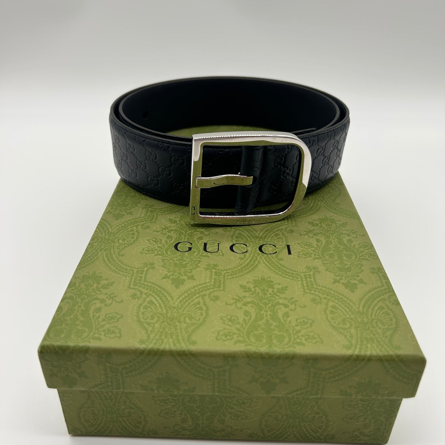 Gucci Microguccissima-Ledergürtel 85cm