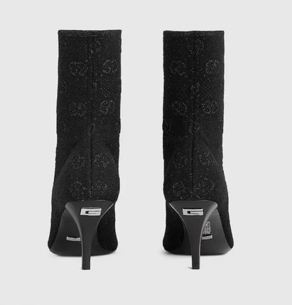 Gucci Stiefeletten Mit GG | Schwarz Gr. 39