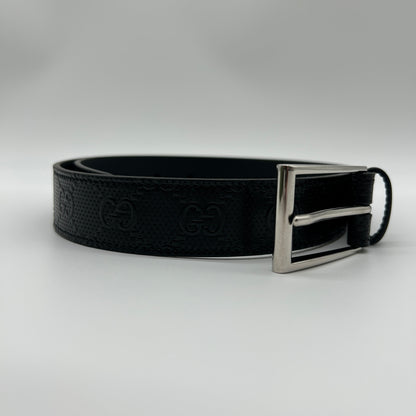 Gucci GG Leder Gürtel 80cm