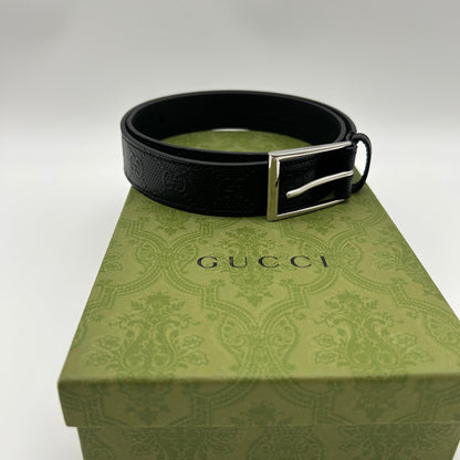 Gucci GG Leder Gürtel 80cm