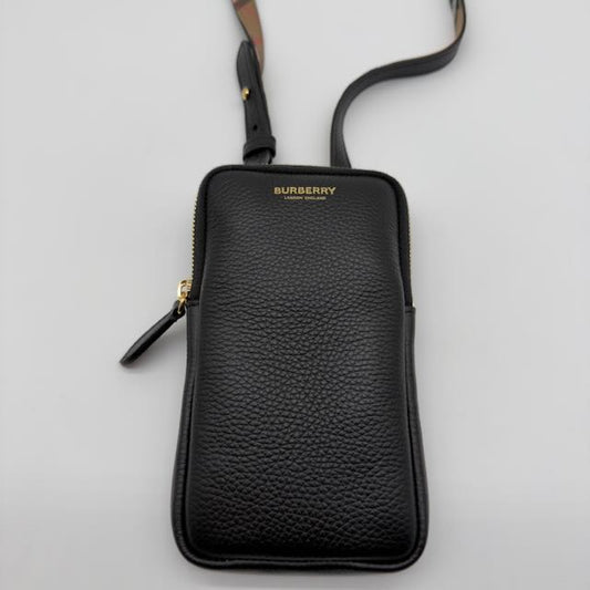 Handytasche aus genarbtem Kalbsleder