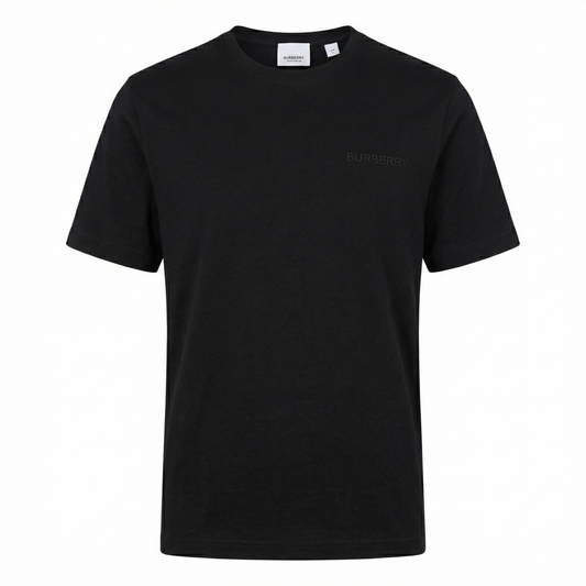 T-Shirt mit einfarbigem Burberry-Logo
